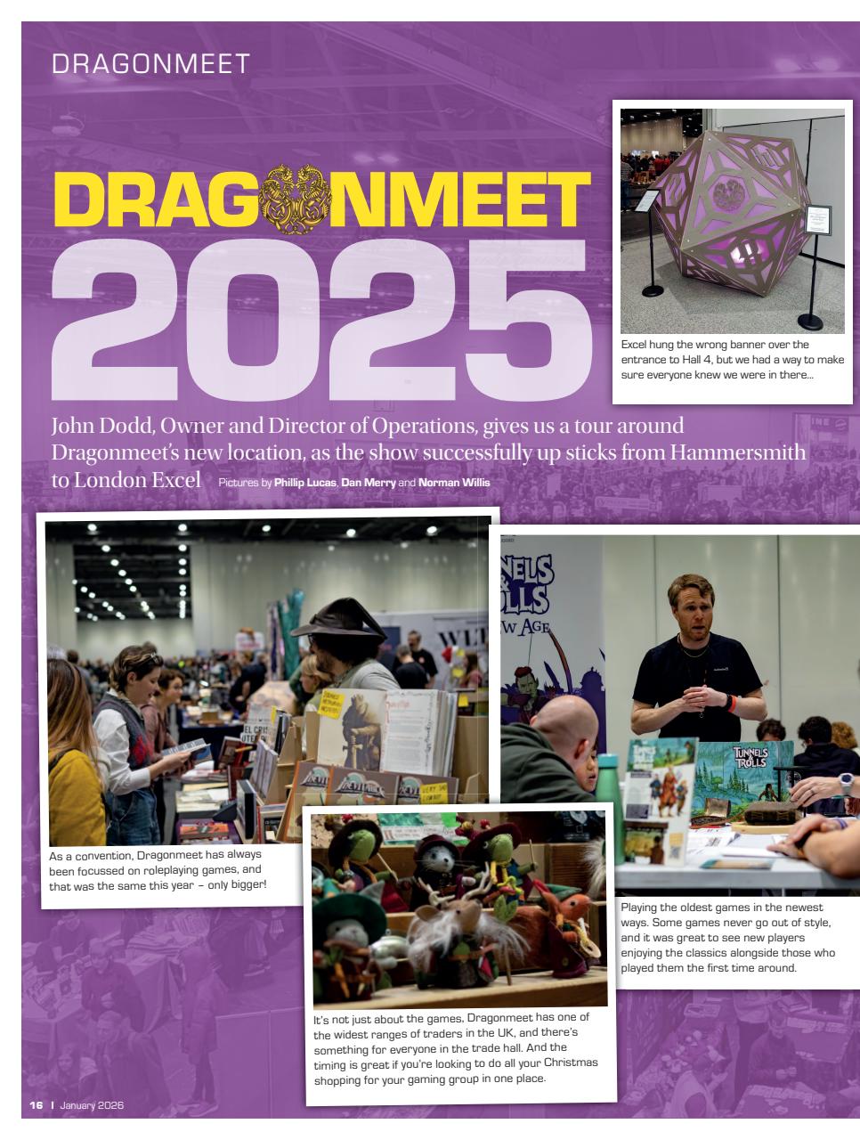 Tabletop Gaming Preview Pages