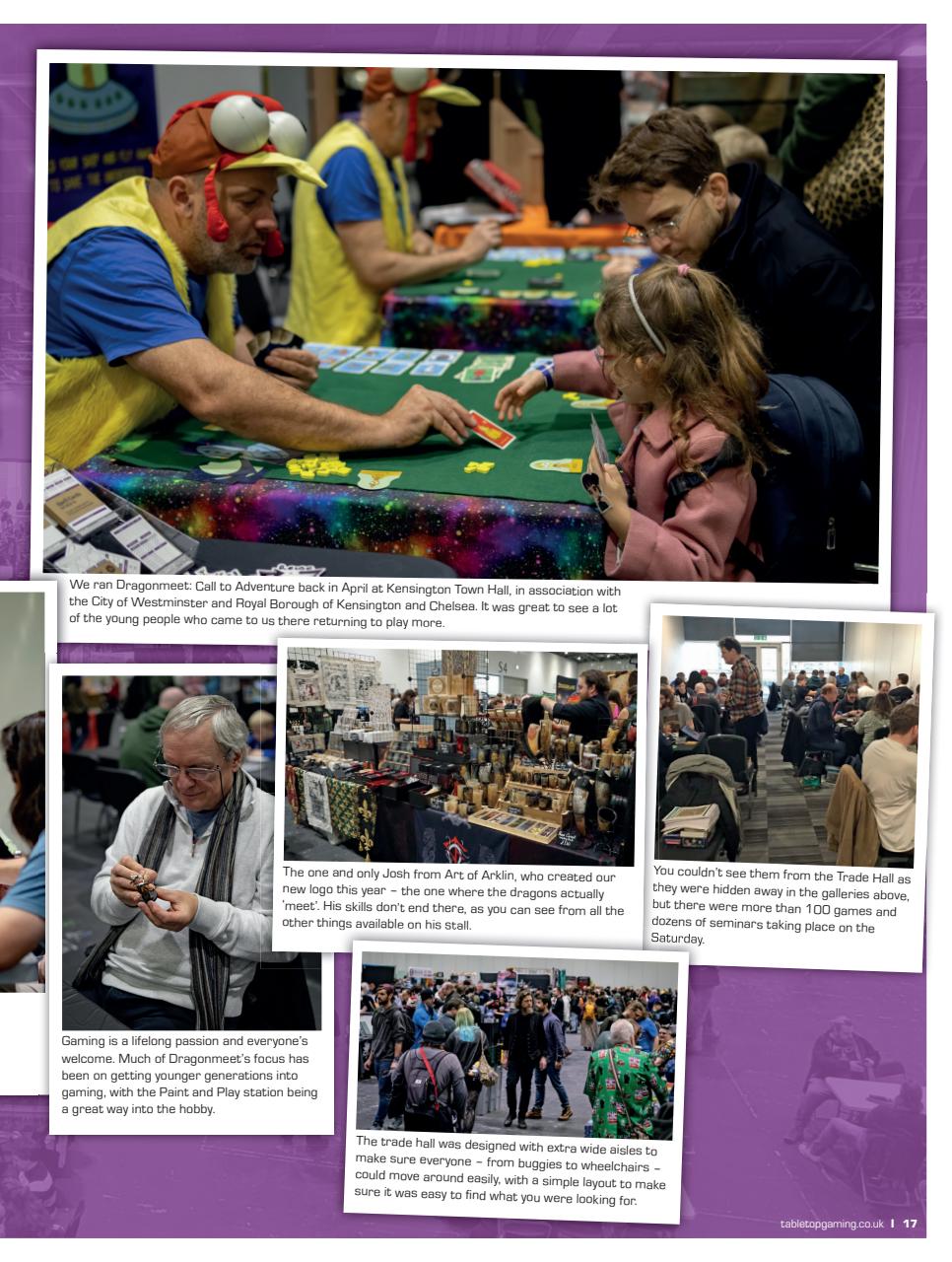 Tabletop Gaming Preview Pages