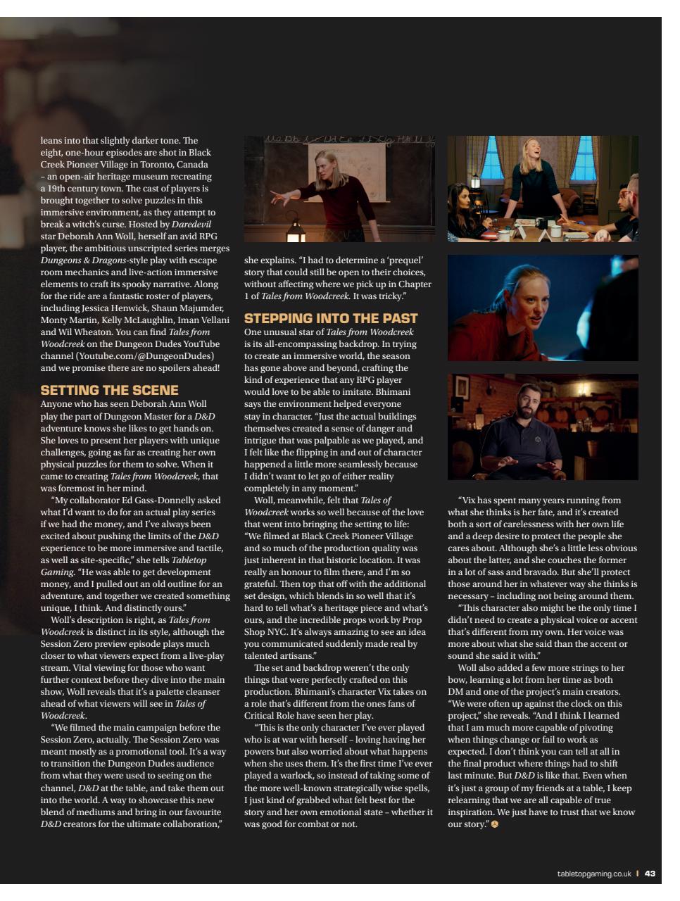 Tabletop Gaming Preview Pages