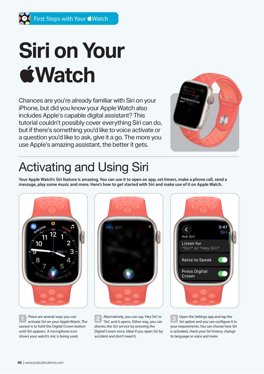 Apple Watch The Complete Manual Preview Pages