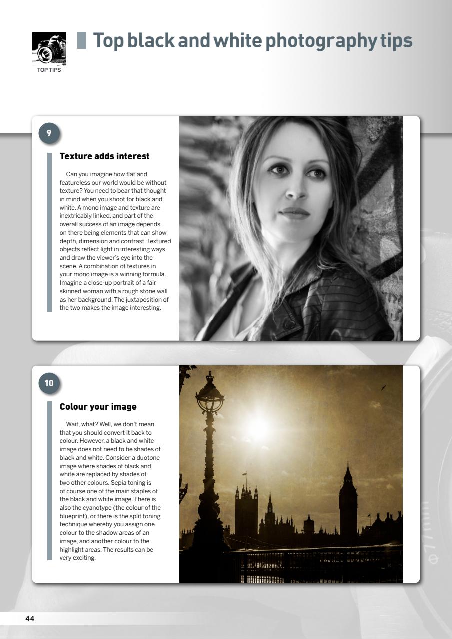 Black & White Photography The Complete Manual Preview Pages