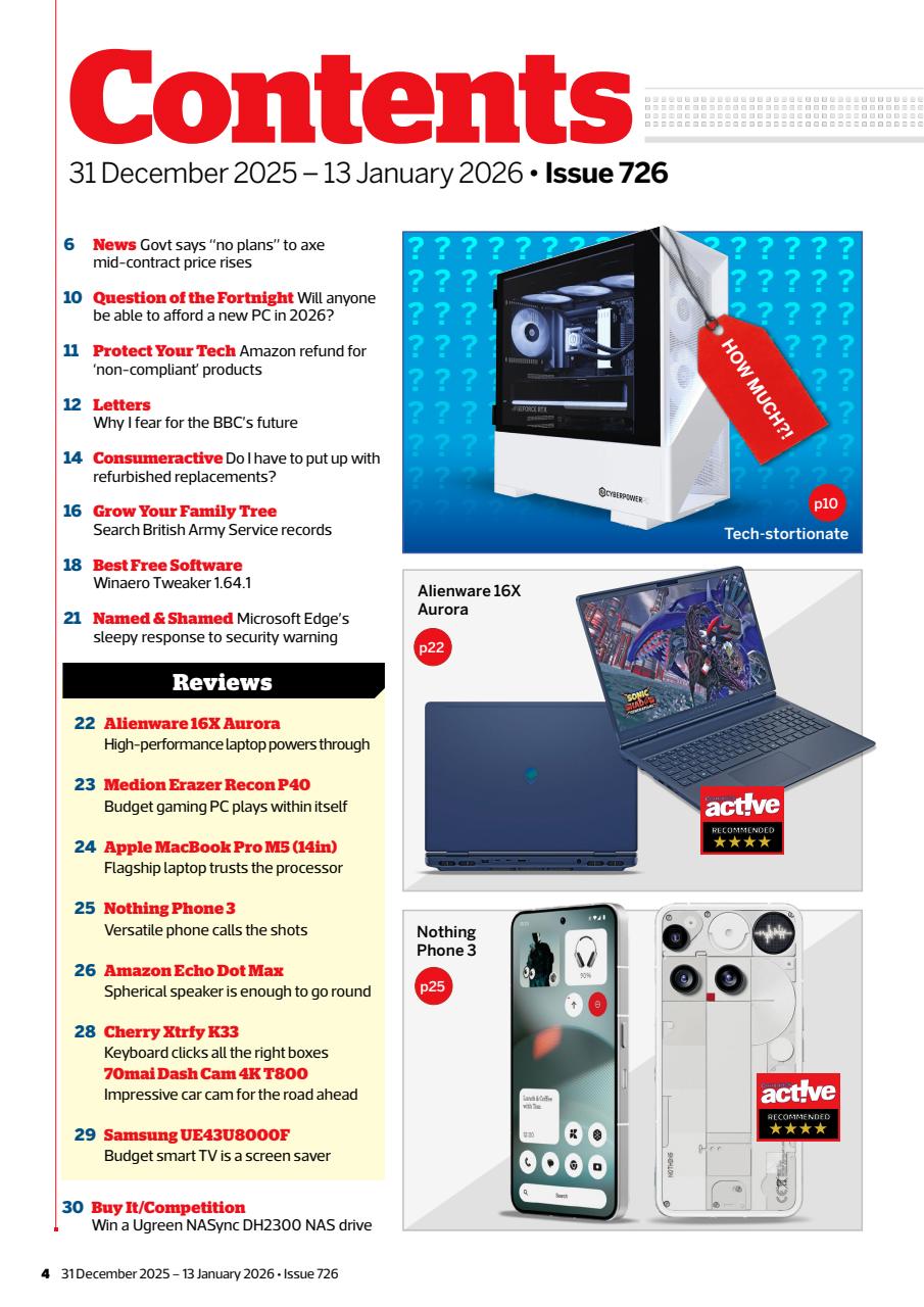 Computer Active Preview Pages