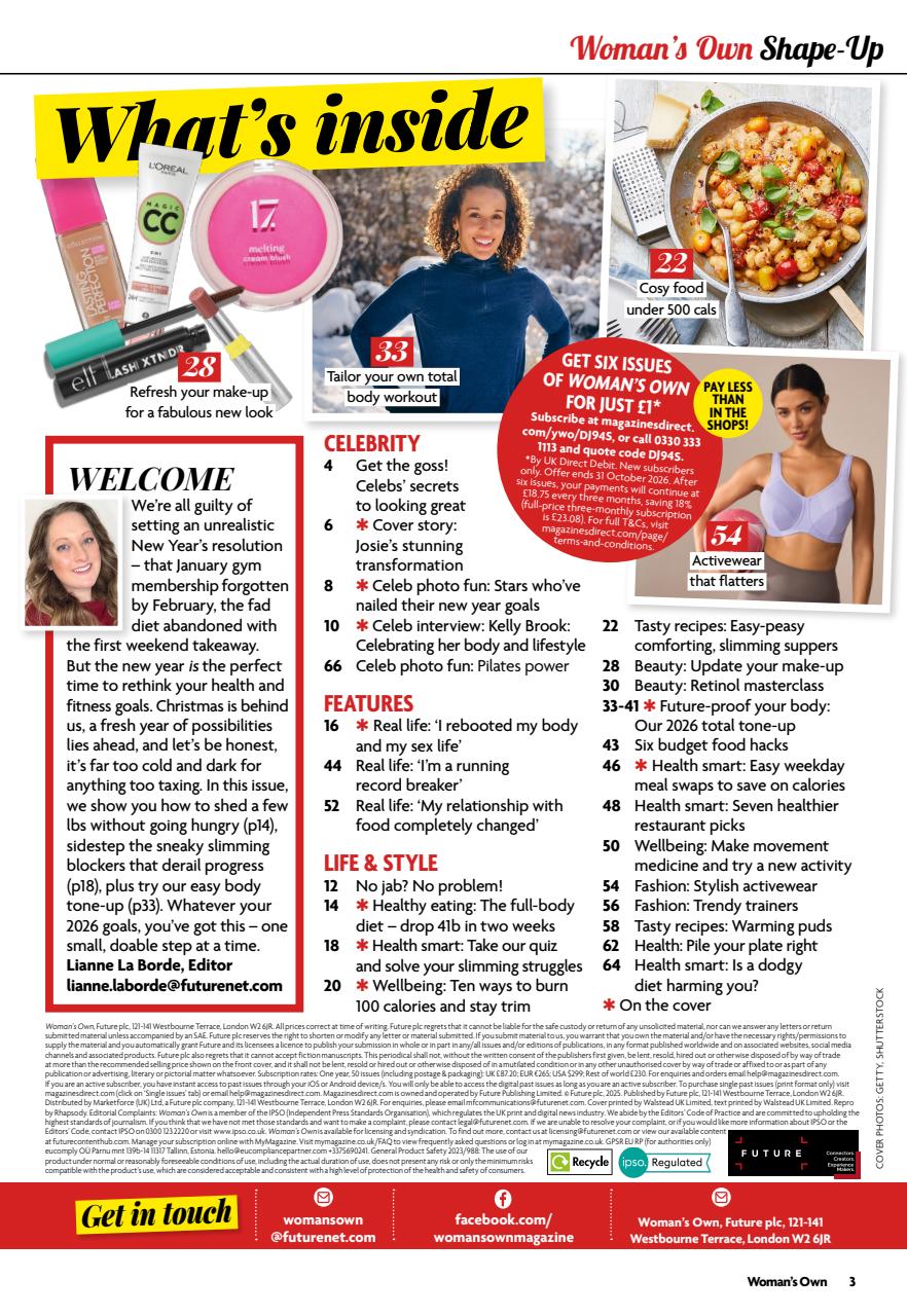 Woman's Own Lifestyle Special Preview Pages