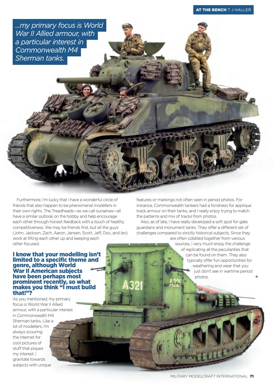 Military Modelcraft International Preview Pages