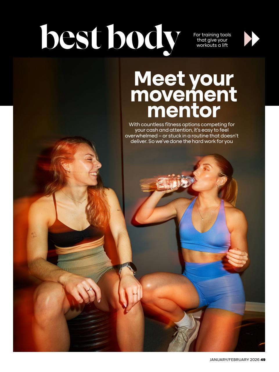 Women's Health Preview Pages