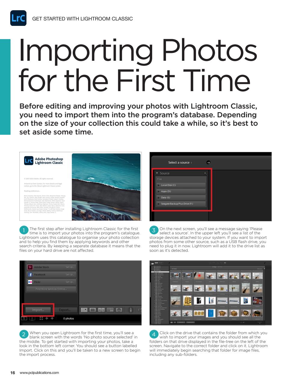 Photoshop Lightroom The Complete Manual Preview Pages
