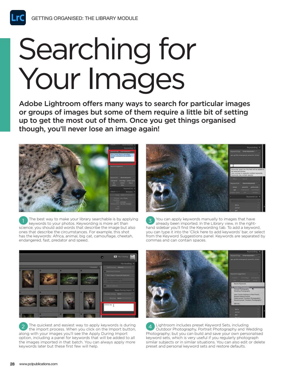 Photoshop Lightroom The Complete Manual Preview Pages