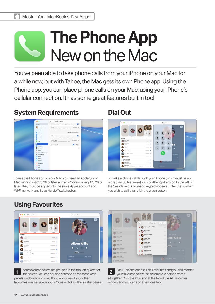 MacBook & macOS The Complete Manual Preview Pages