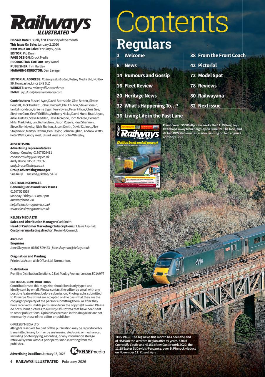 Railways Illustrated Preview Pages