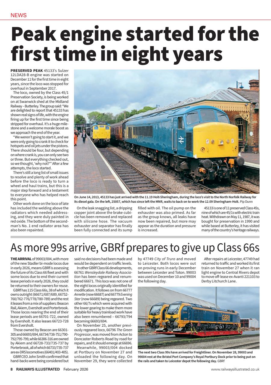 Railways Illustrated Preview Pages