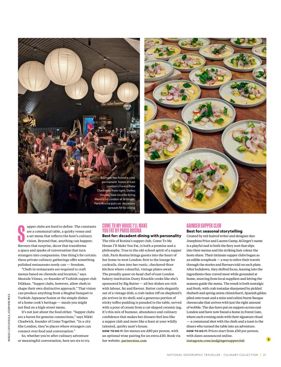 National Geographic Traveller UK Preview Pages