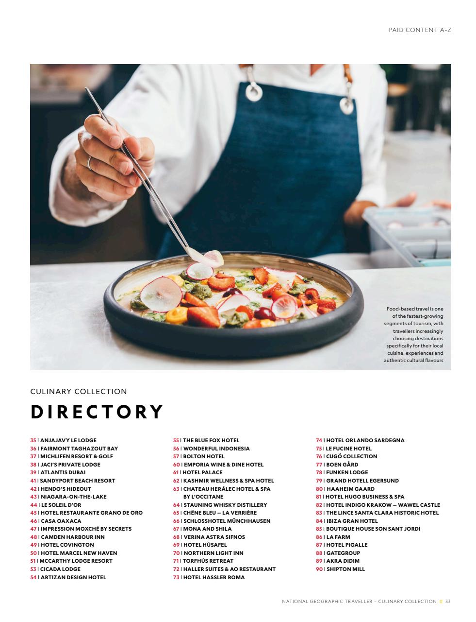 National Geographic Traveller UK Preview Pages