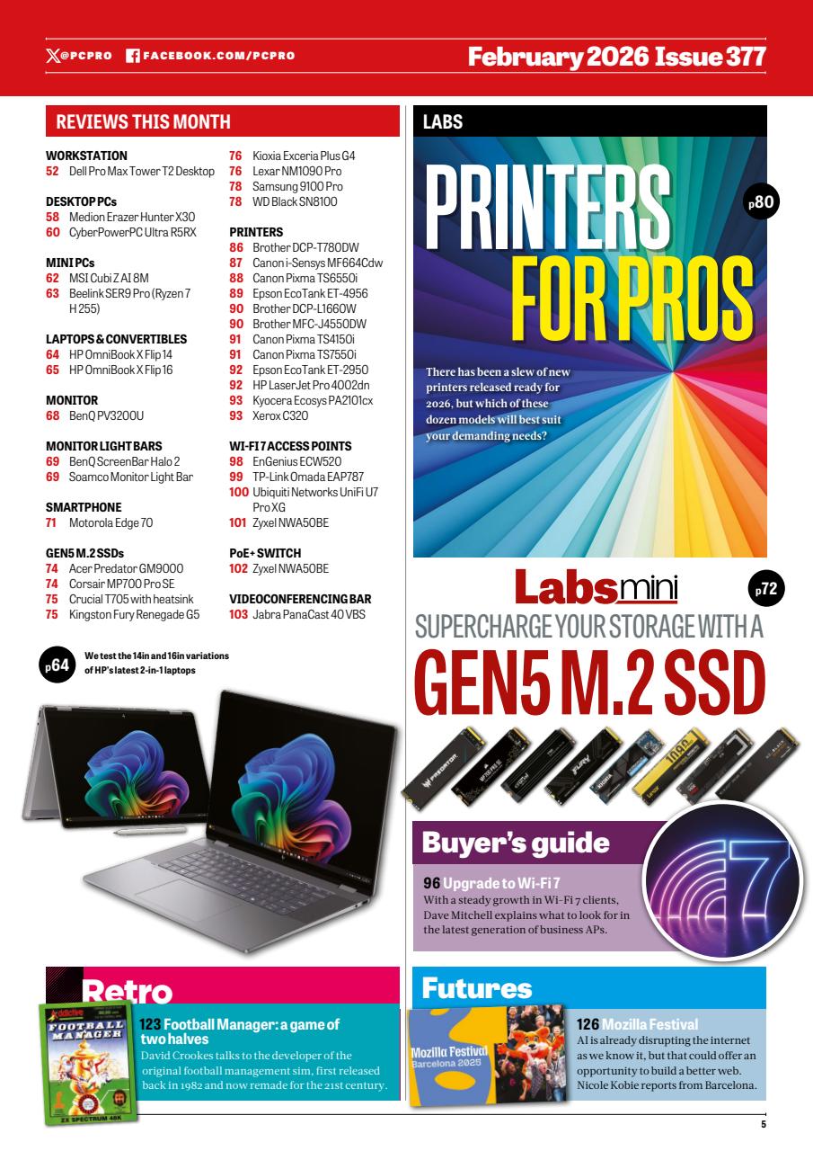 PC Pro Preview Pages