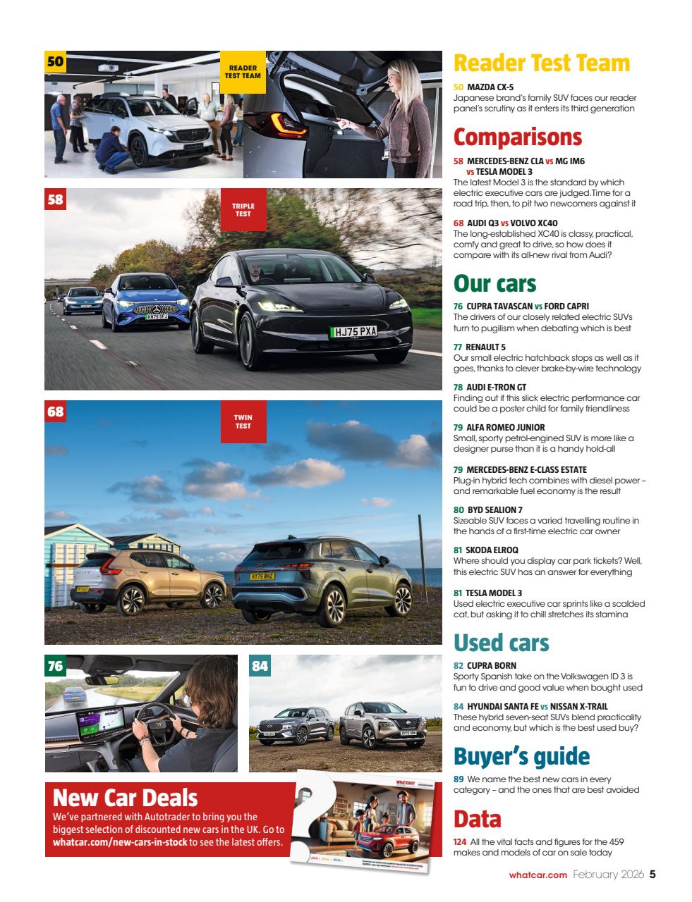 What Car? Preview Pages