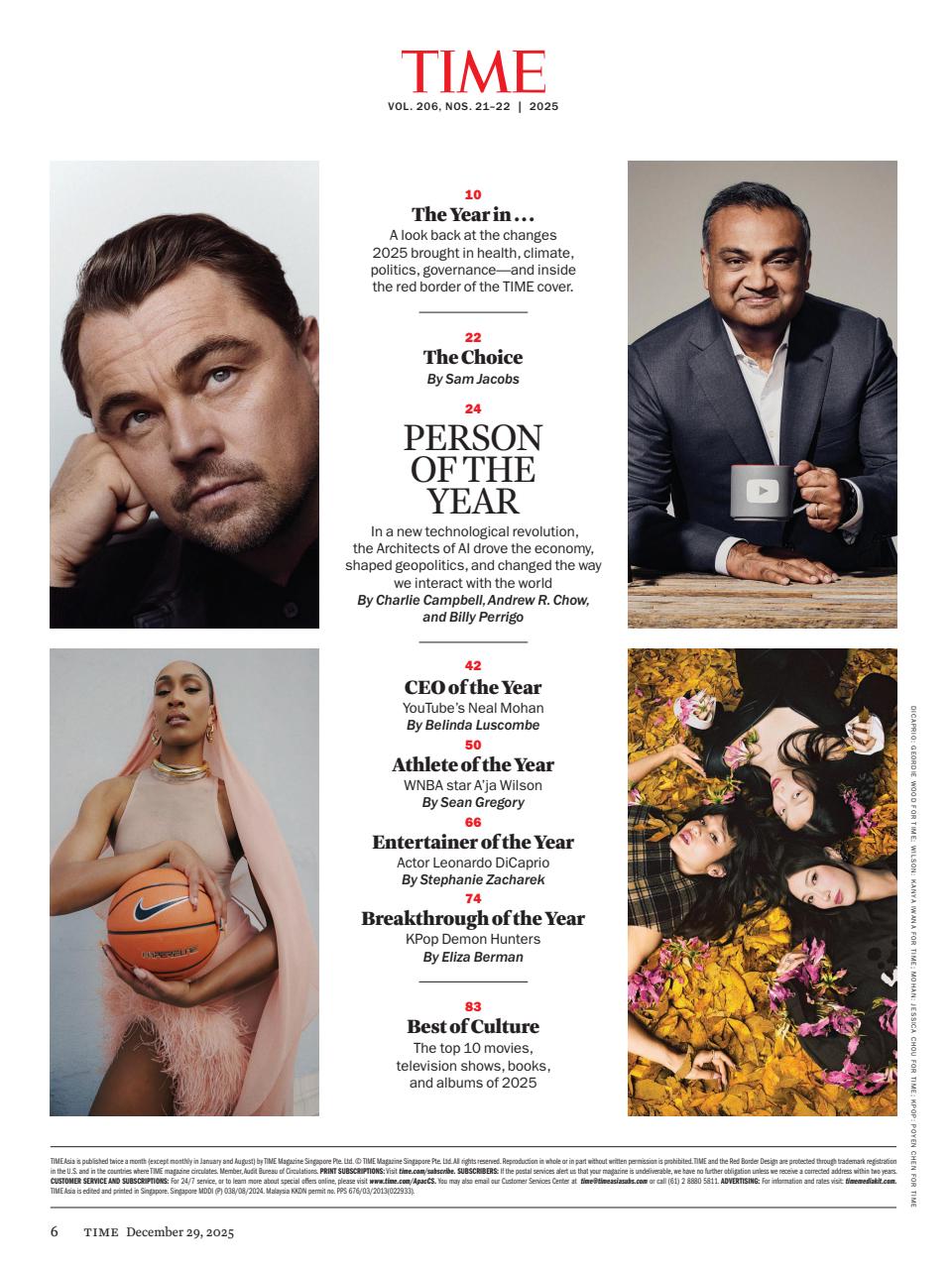 TIME Magazine Asia Preview Pages