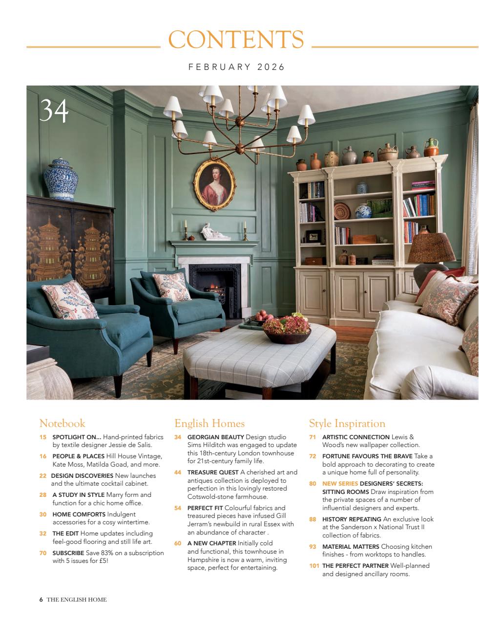 The English Home Preview Pages