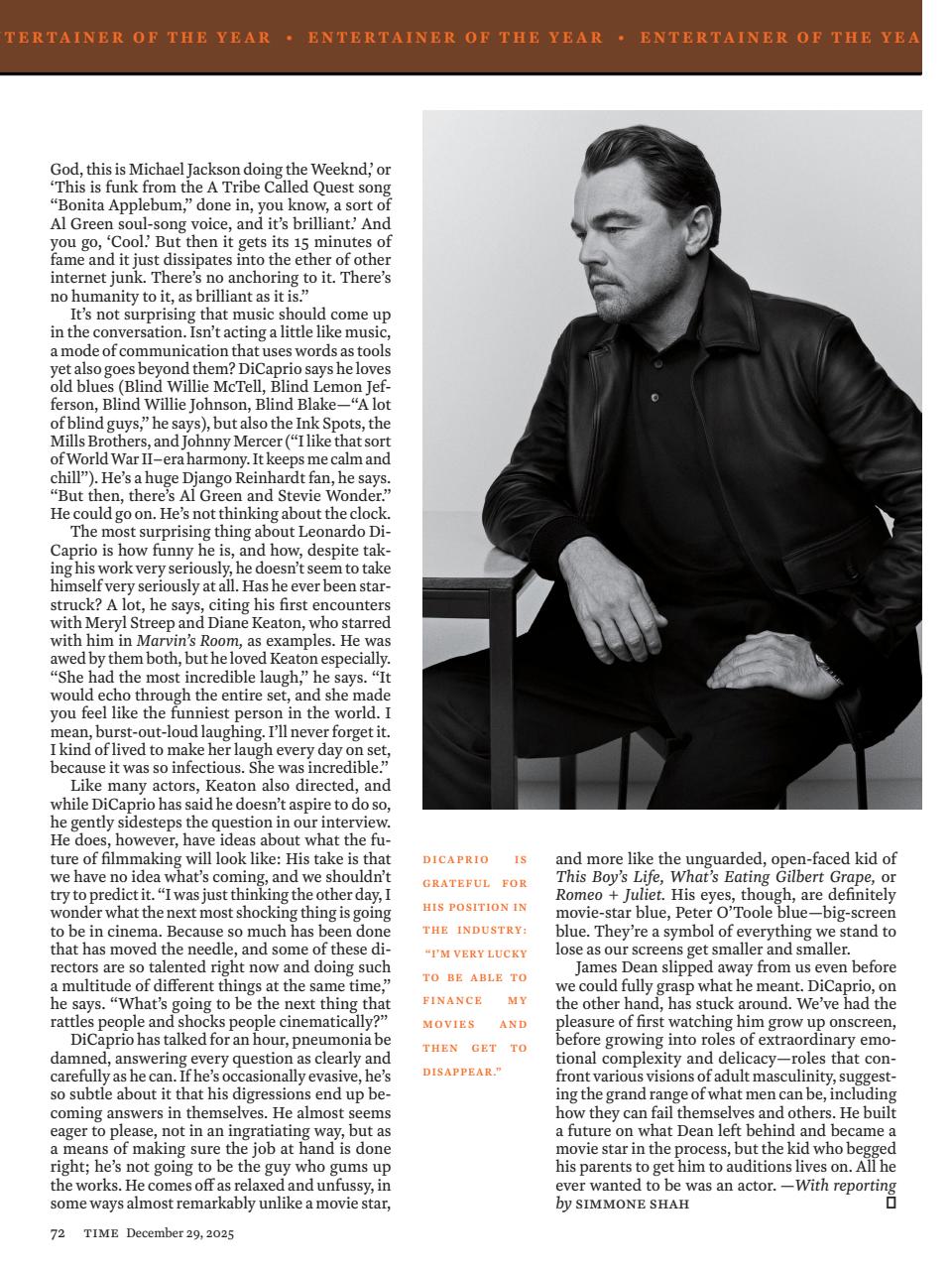 TIME Magazine Europe Preview Pages