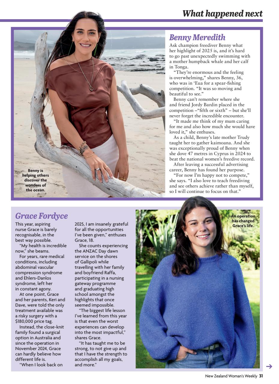 NZ Woman's Weekly Preview Pages