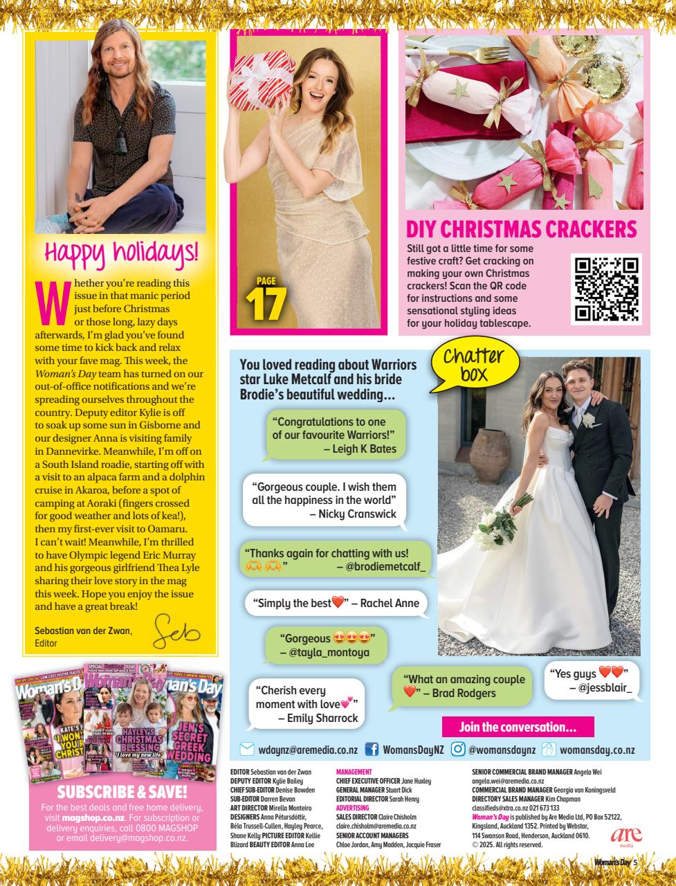 Woman's Day NZ Preview Pages
