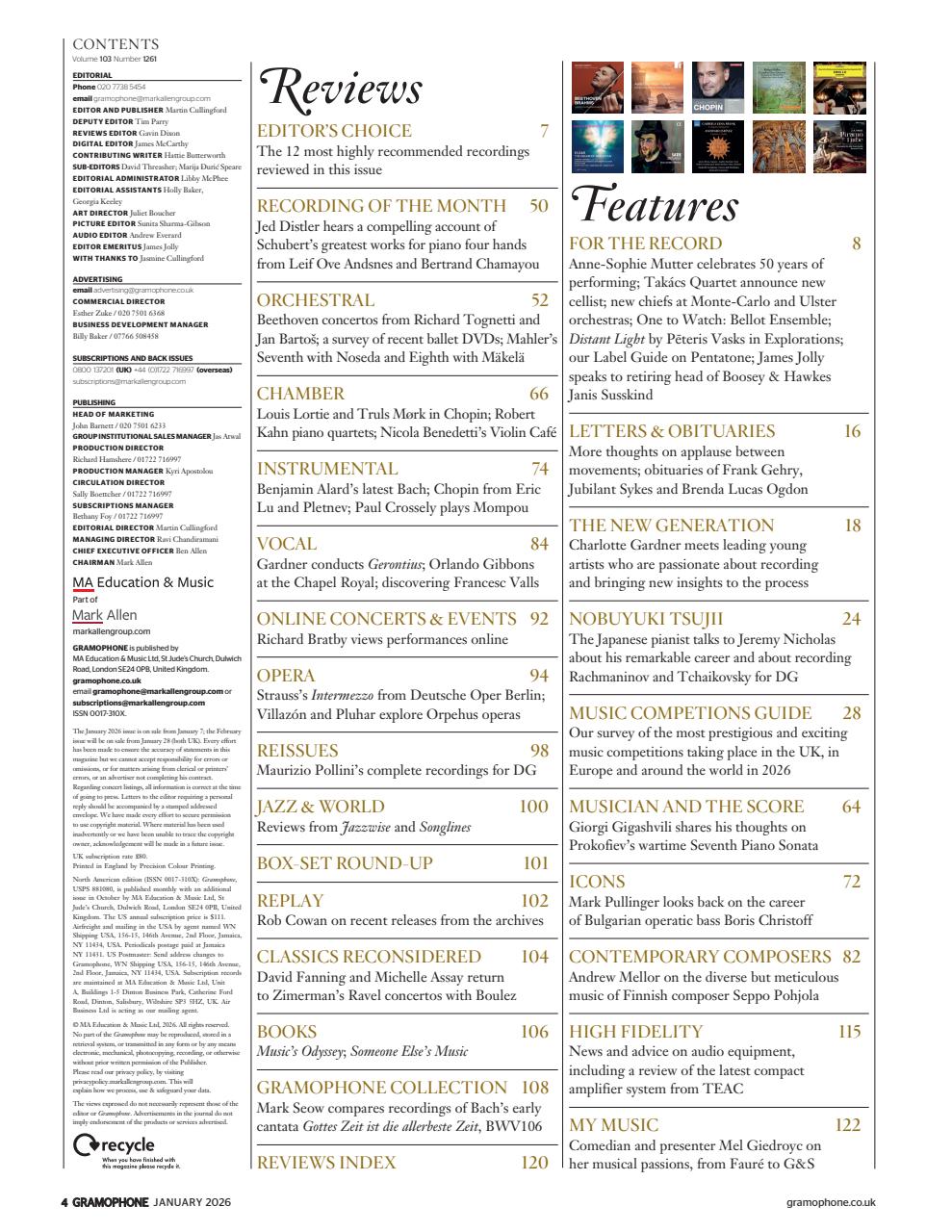 Gramophone Preview Pages