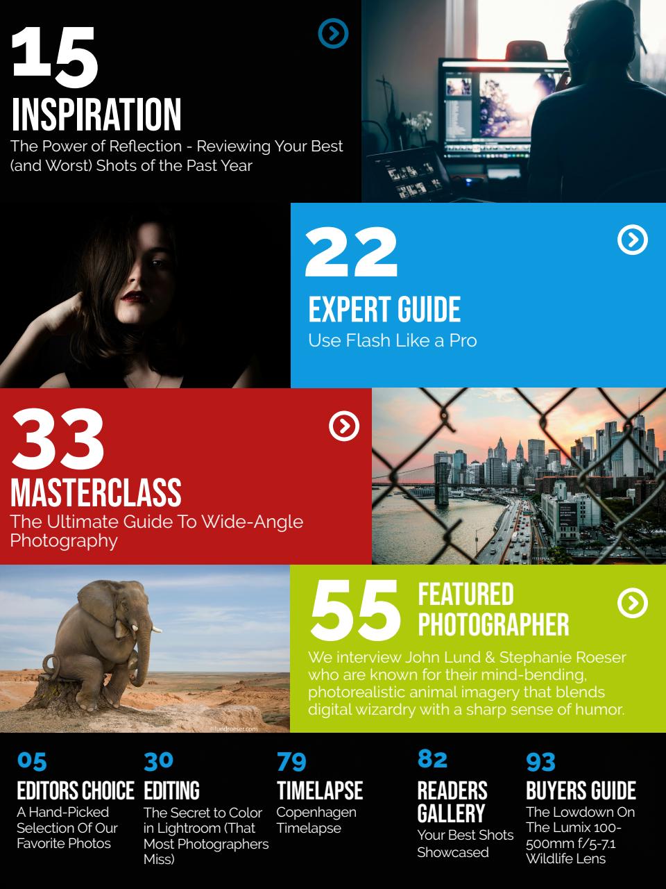 Photography Masterclass Magazine Preview Pages