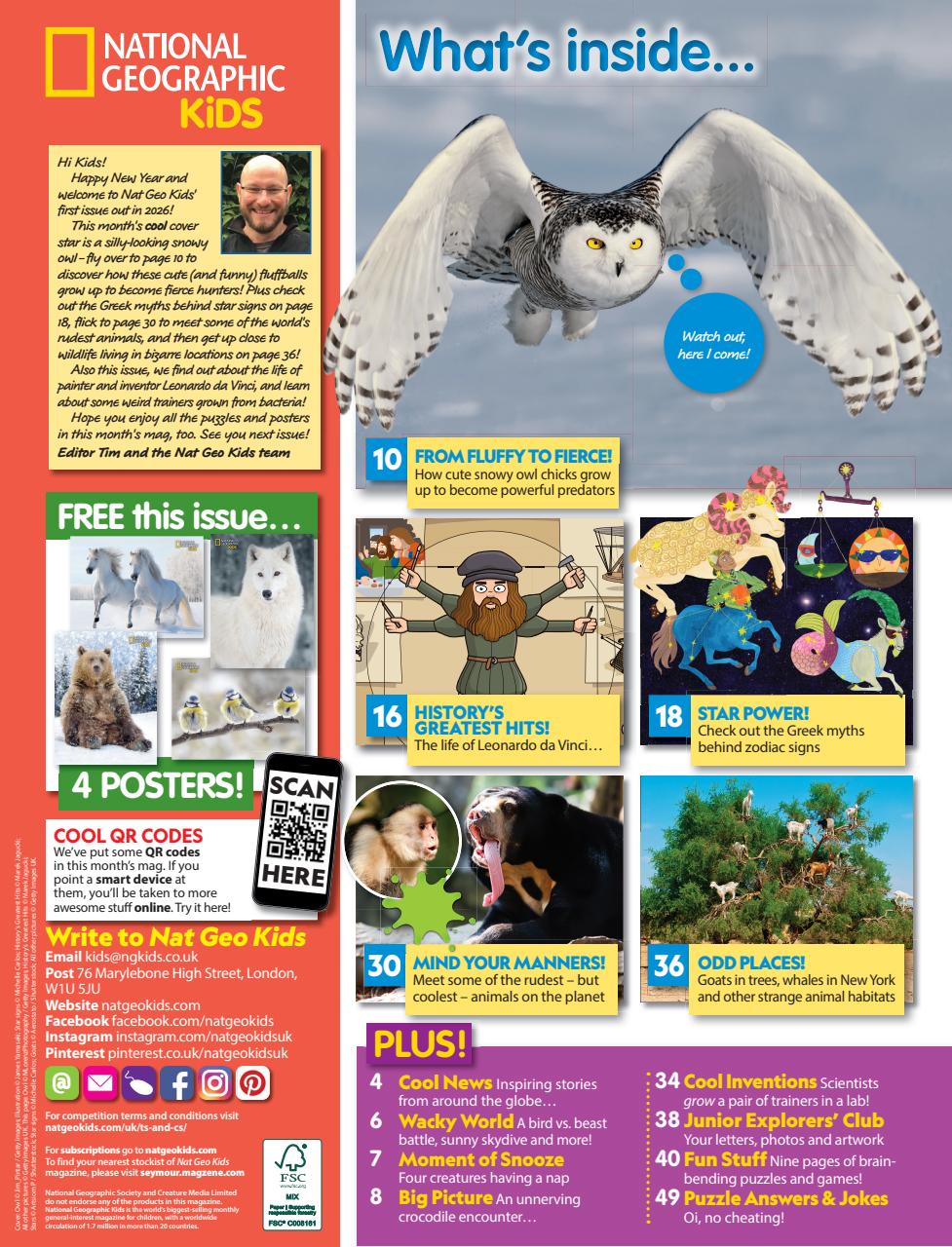 National Geographic Kids Preview Pages