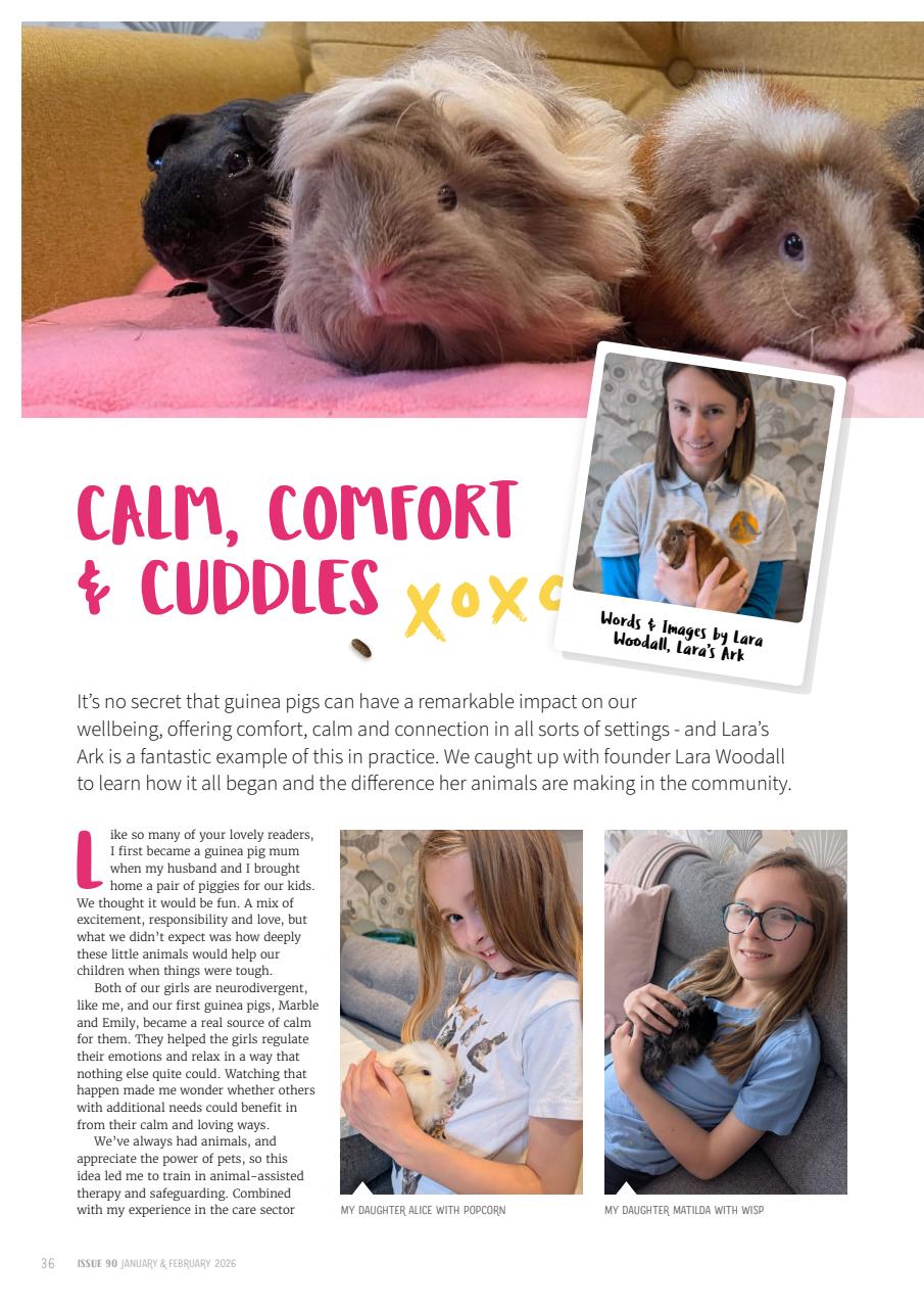 Guinea Pig Magazine Preview Pages