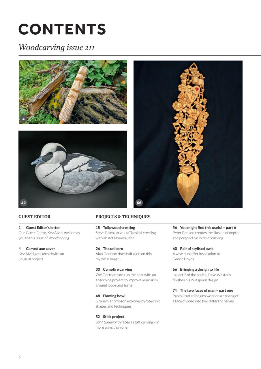 Woodcarving Preview Pages