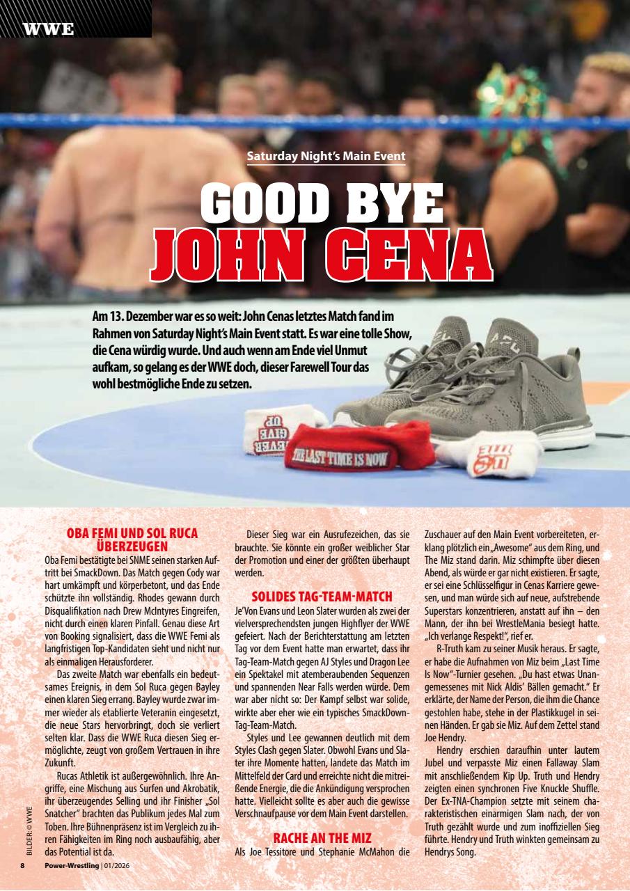 Power-Wrestling Preview Pages