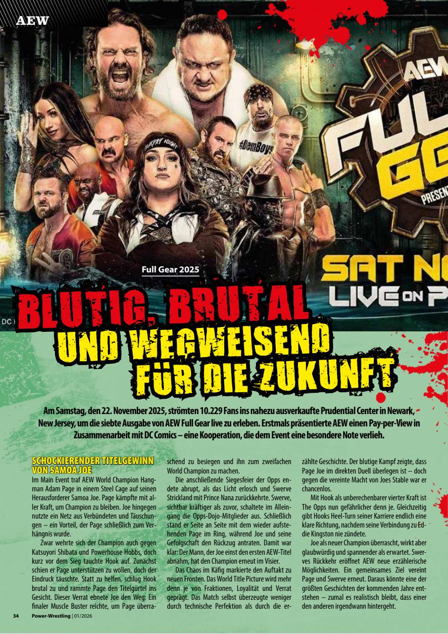 Power-Wrestling Preview Pages