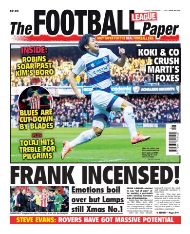 The Football League Paper issue 21st December 2025