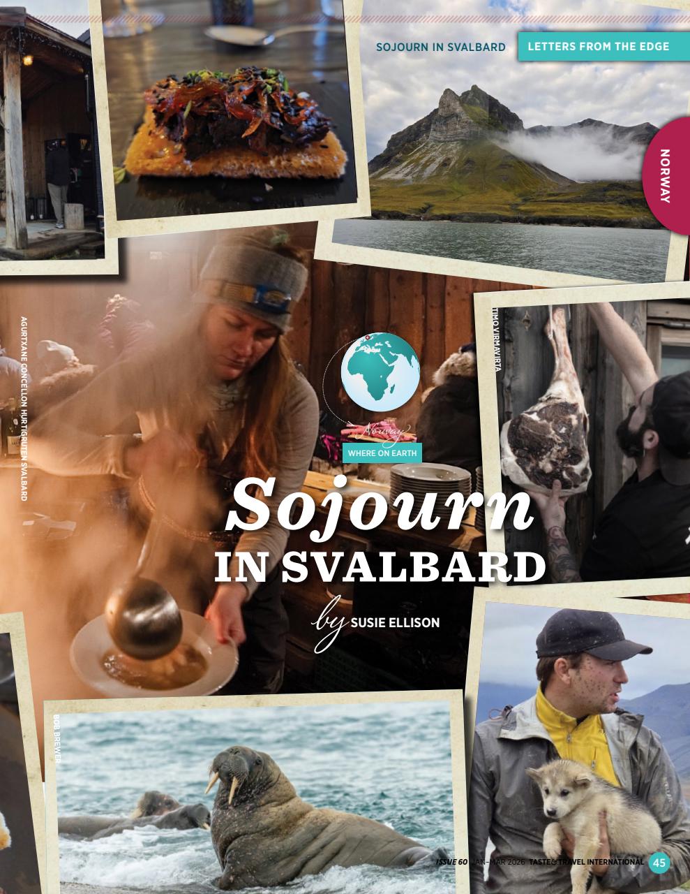 Taste & Travel International Preview Pages