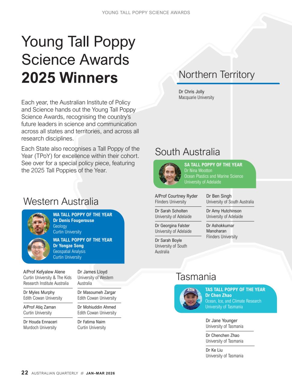 AQ: Australian Quarterly Preview Pages