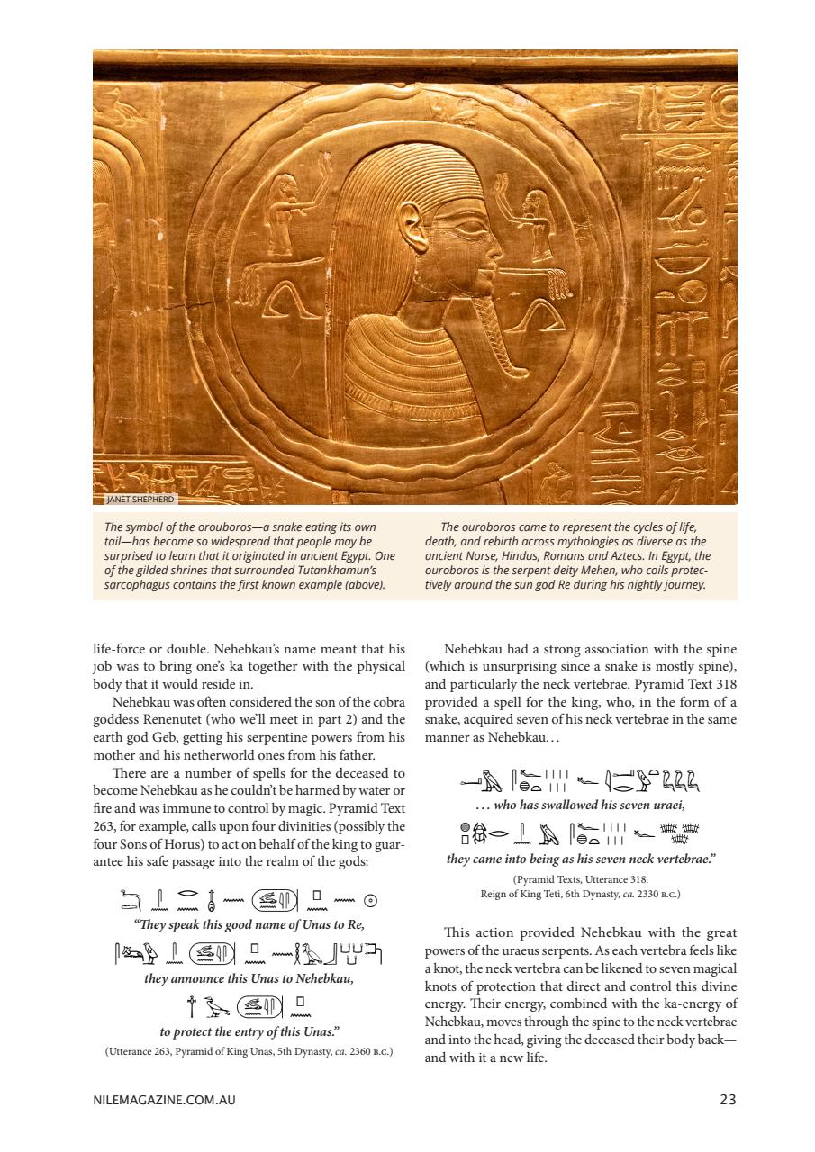 Nile Magazine Preview Pages