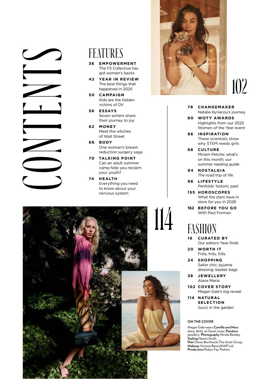 Marie Claire Australia Preview Pages