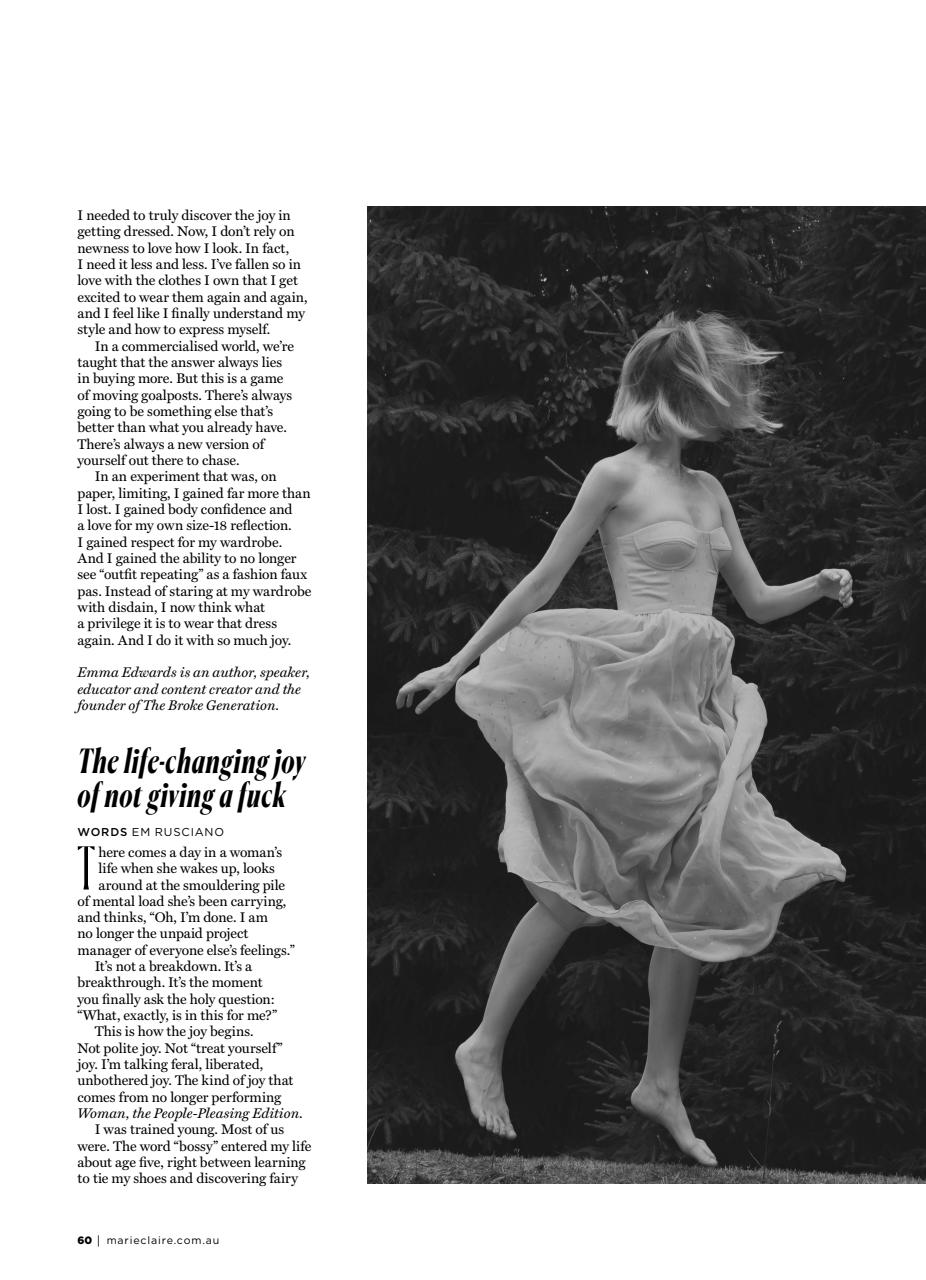 Marie Claire Australia Preview Pages