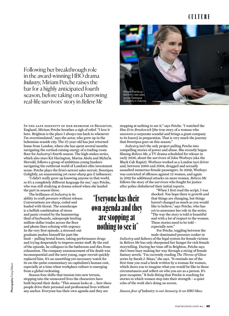 Marie Claire Australia Preview Pages