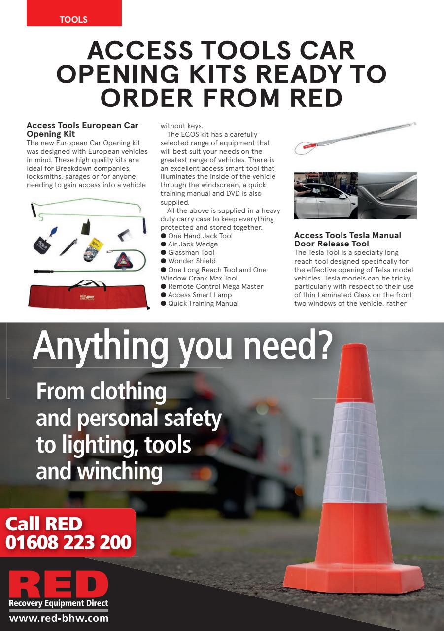 Professional Recovery Magazine Preview Pages