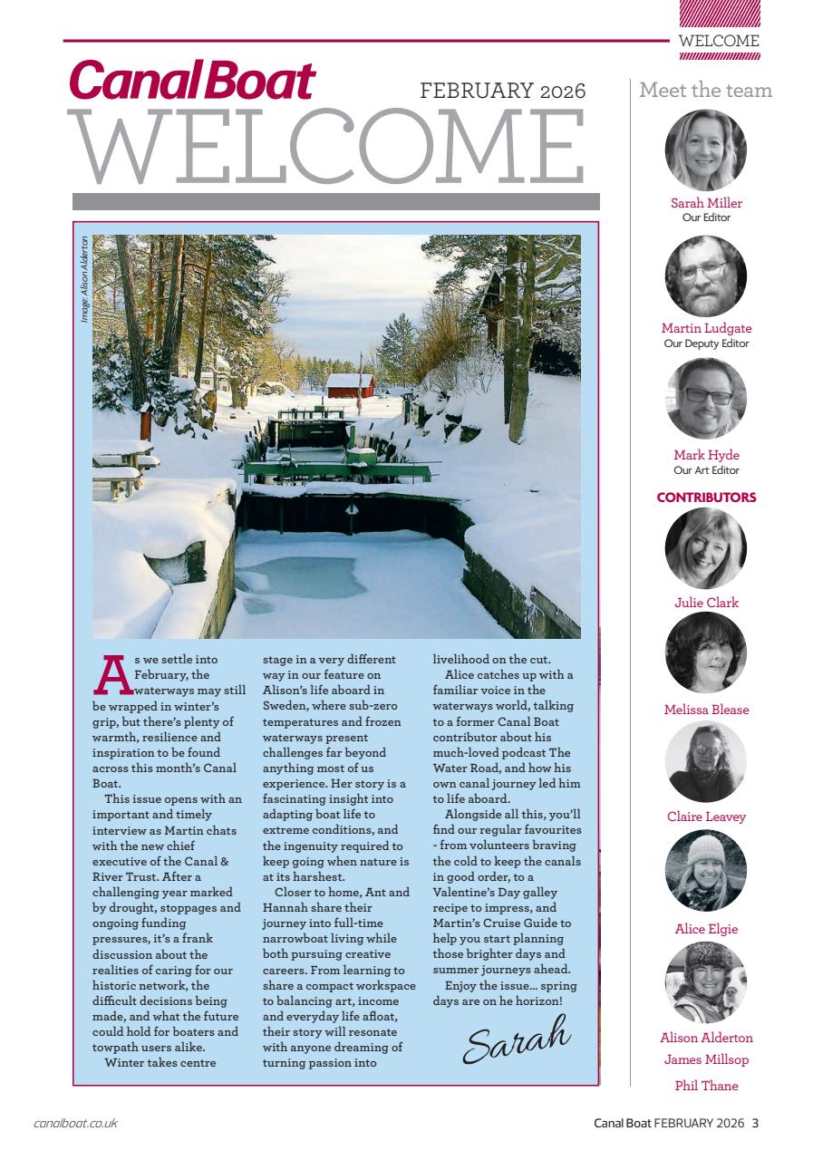 Canal Boat Preview Pages