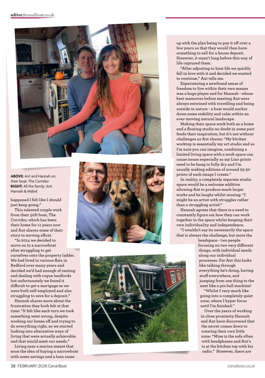 Canal Boat Preview Pages