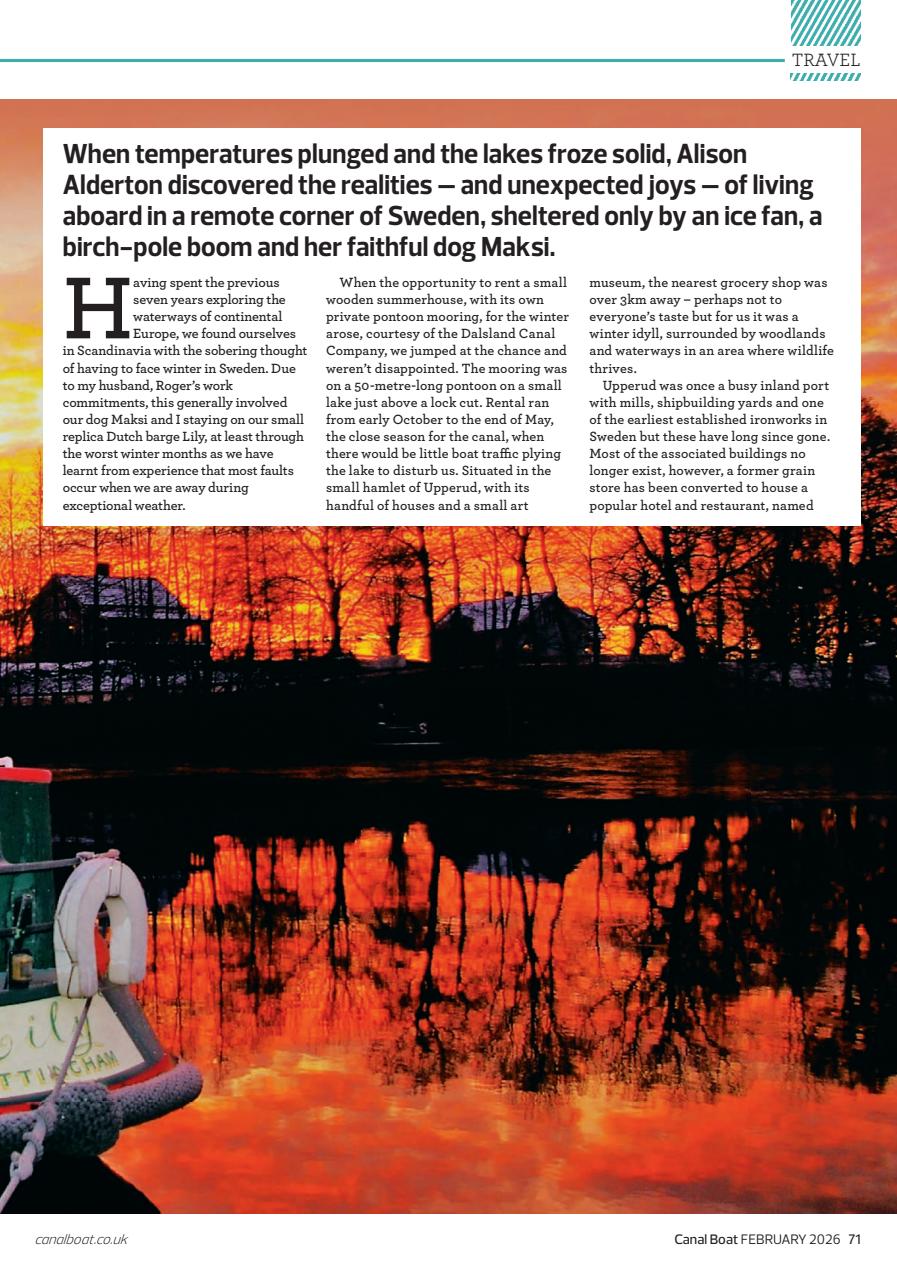 Canal Boat Preview Pages