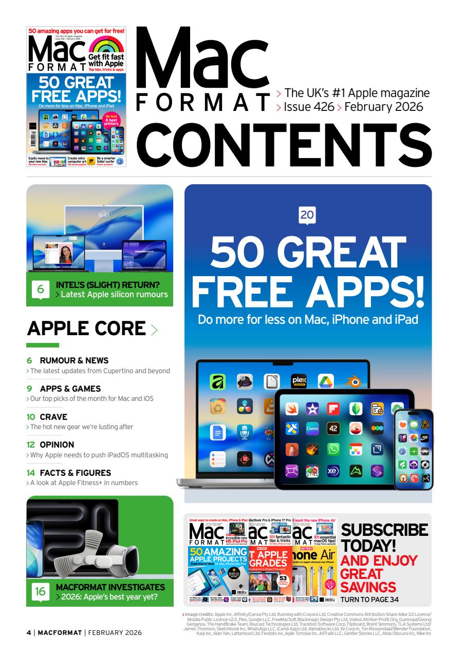 MacFormat Preview Pages