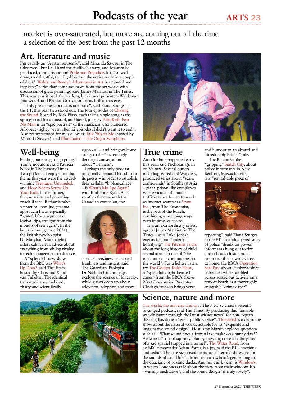 The Week Preview Pages