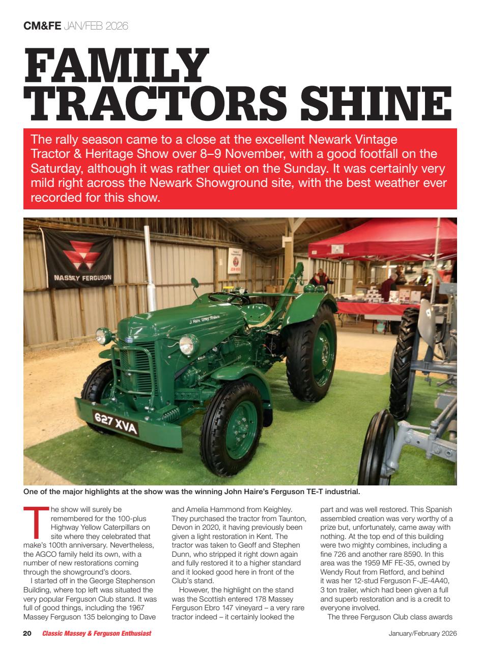 Classic Massey Preview Pages