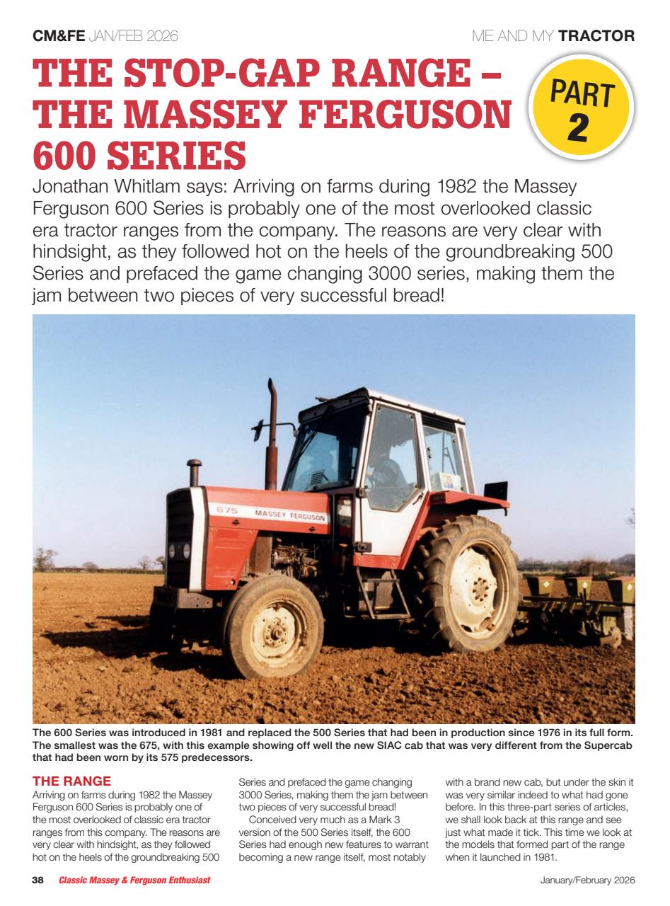 Classic Massey Preview Pages