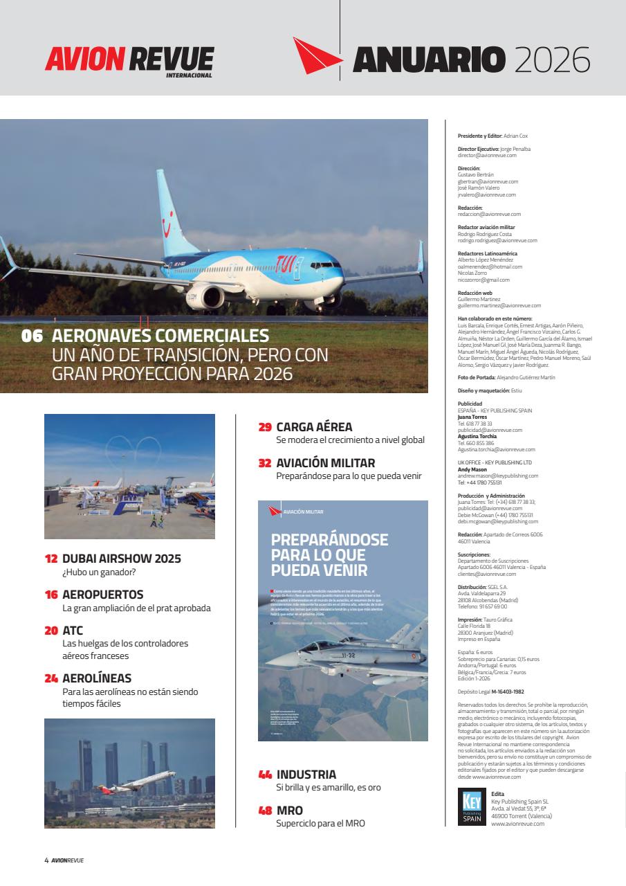 Avion Revue Internacional Preview Pages