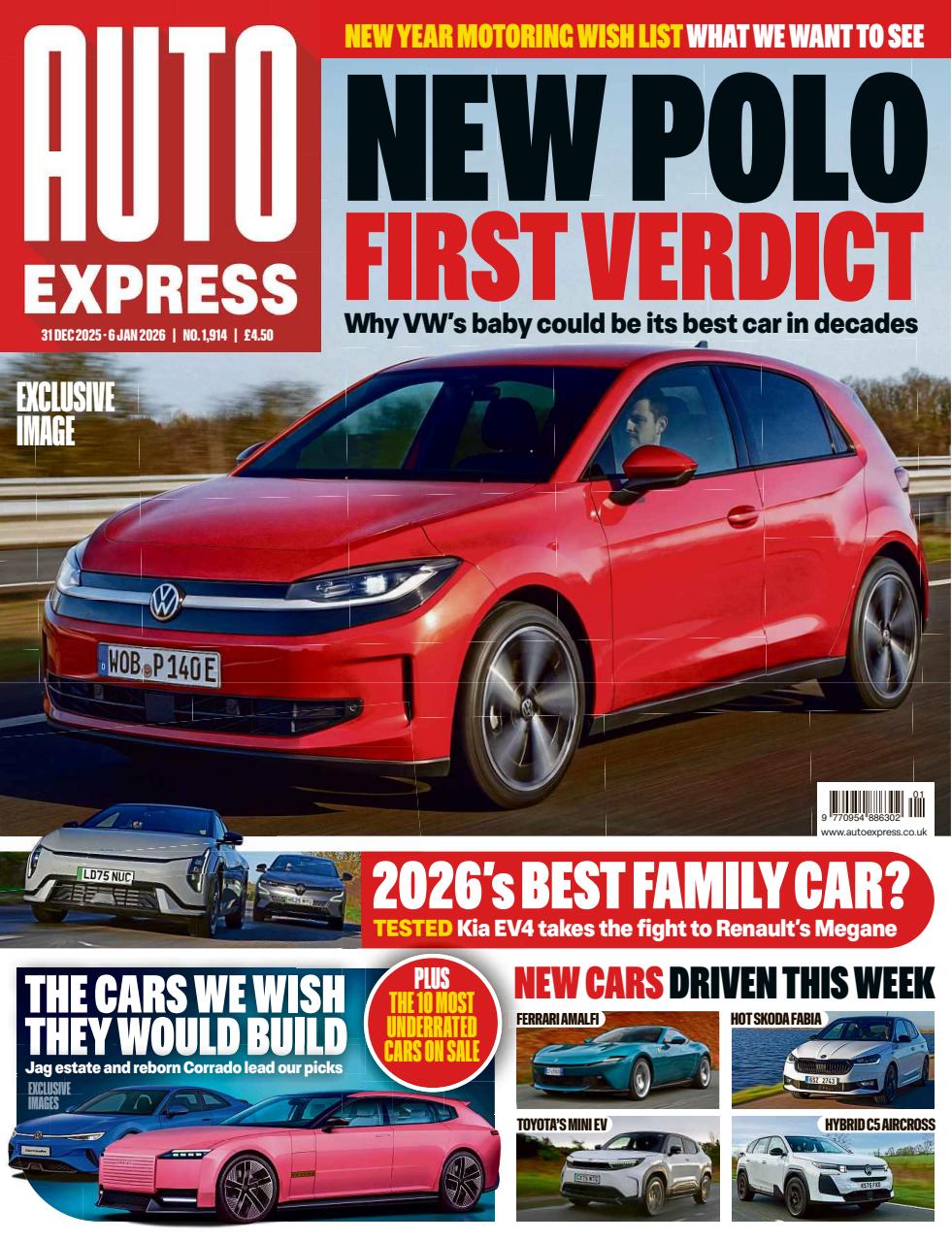 Auto Express Preview Pages