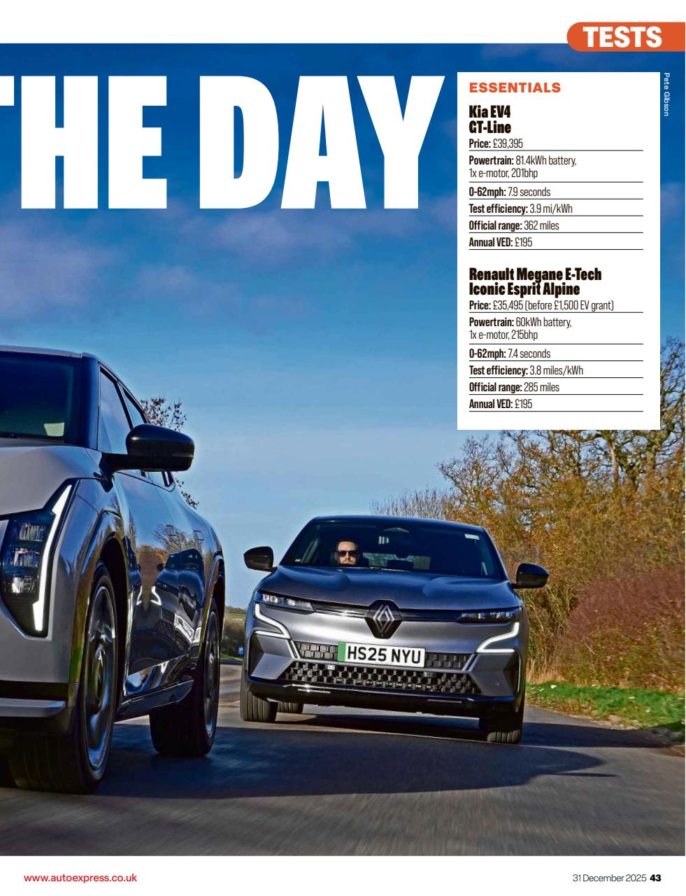 Auto Express Preview Pages