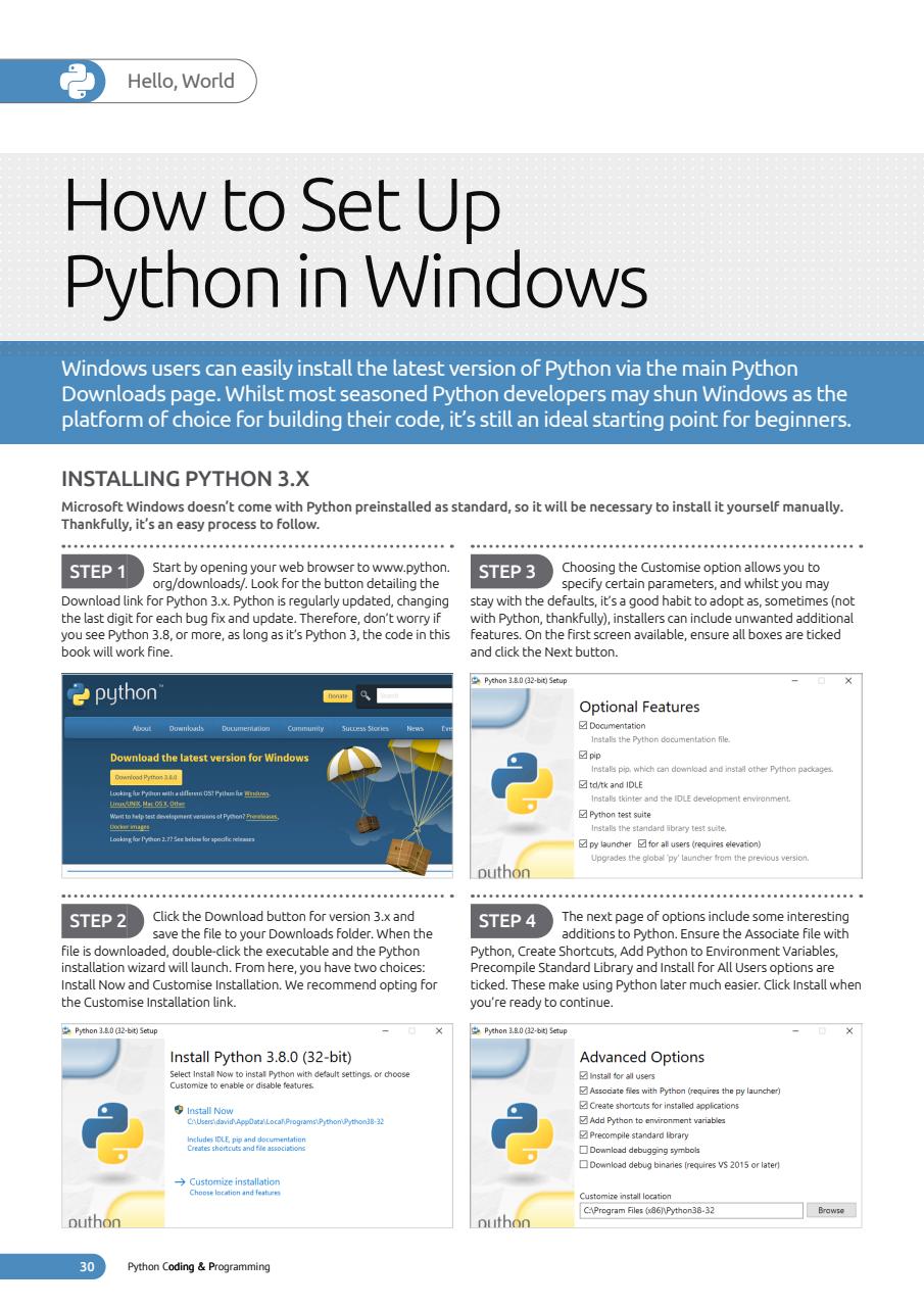 Python Coding The Complete Manual Preview Pages
