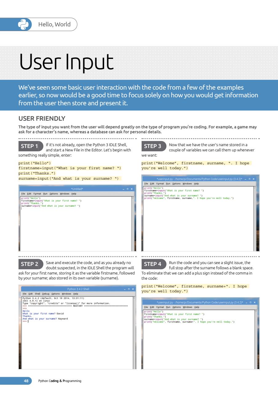 Python Coding The Complete Manual Preview Pages